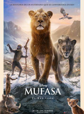 Mufasa the lion king ICE THEATERS