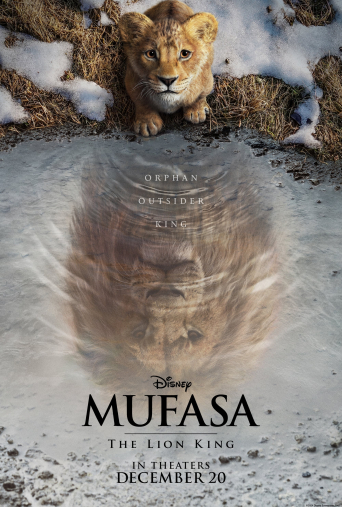 Mufasa the lion king ICE THEATERS